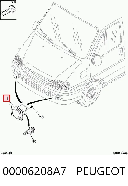 Купити Фара протитуманна, ліва/права Peugeot Boxer II 244