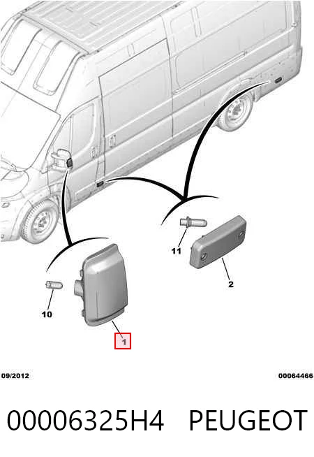Купити RV06026 Magneti Marelli Покажчик повороту дзеркала, правий