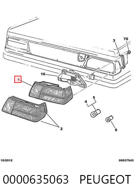 Ліхтар задній лівий Polcar 574587 ціна, від 34.90 USD