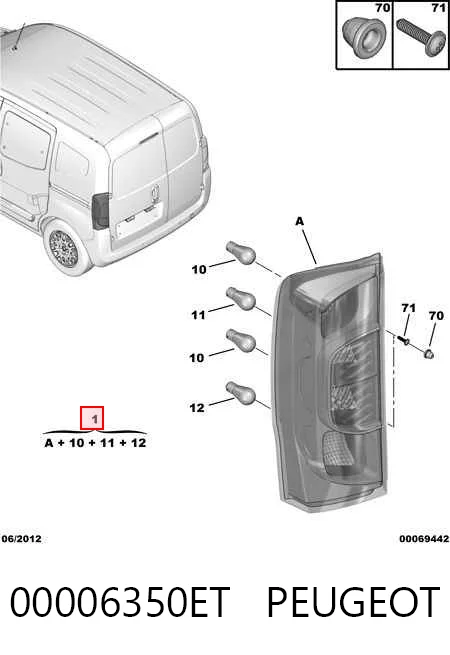 Задній правий стоп Polcar 308588E