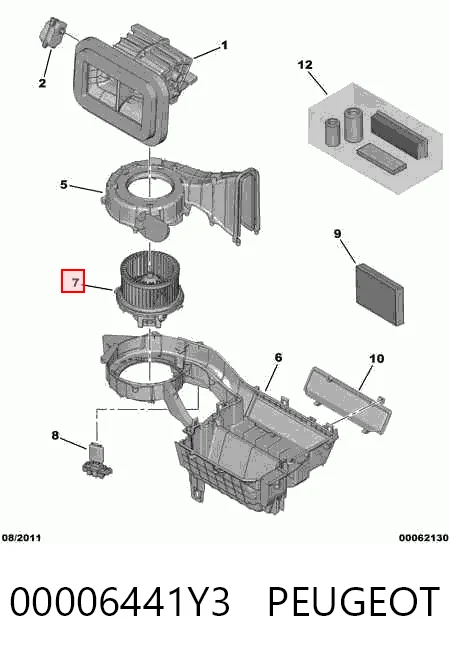 Двигун вентилятора пічки (обігрівача салону) Polcar 5770NU2X ціна, від 117.44 USD