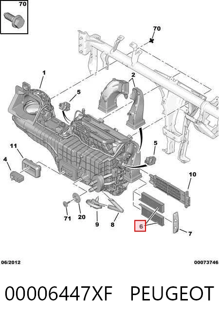 00006447XF Peugeot/Citroen