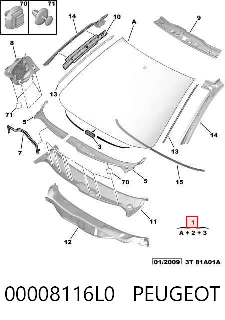Автомобільне скло на Peugeot 206  2A/C