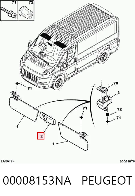 Купити RV17001 Magneti Marelli Дзеркало салону авто