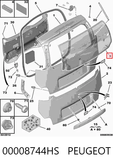 AB26720B Pilkington Скло ляди