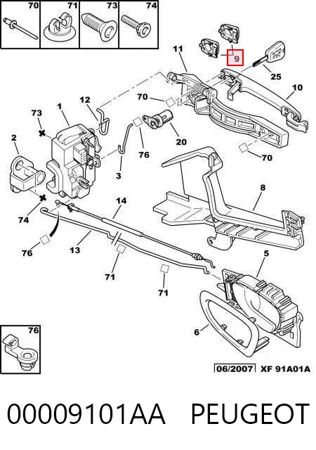  VAG 9634767477 ціна, від 7.04 USD