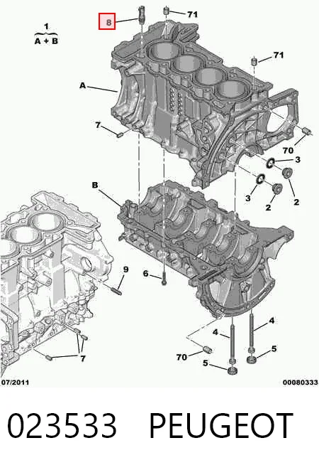 023533 Peugeot/Citroen 