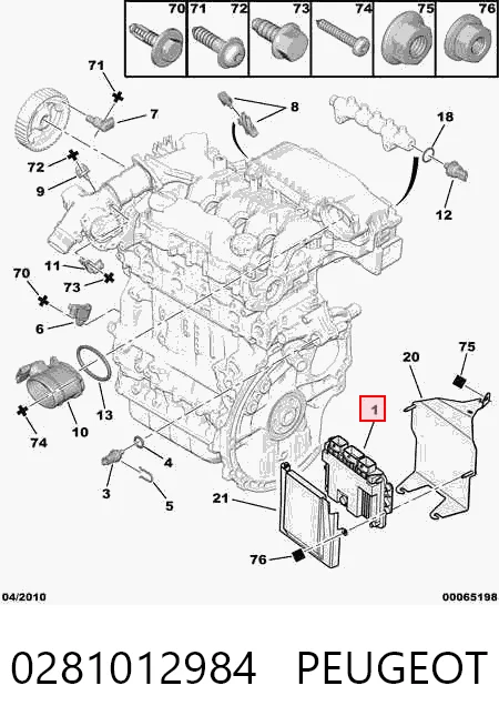 Блок двигуна Citroen Berlingo 