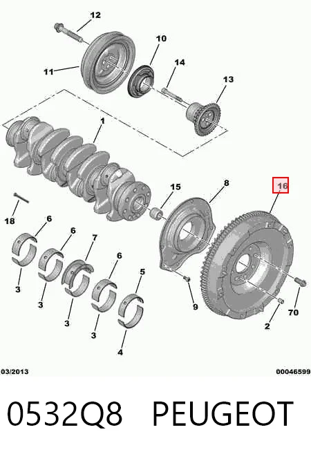 Маховик зчеплення Polcar 415037210