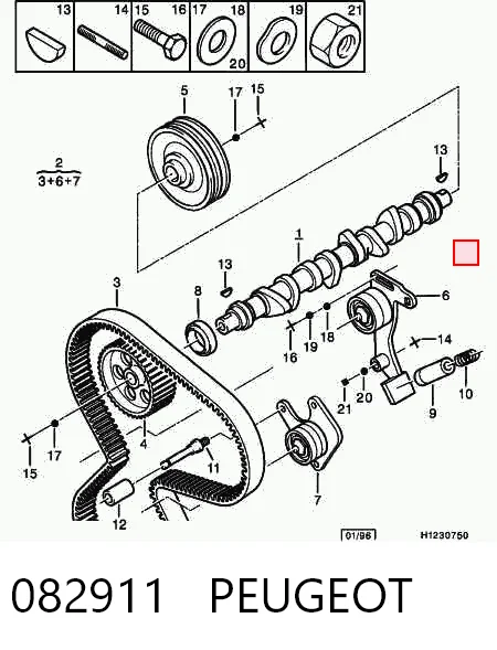 Ролик натягувача ременя ГРМ IR9813 Timken