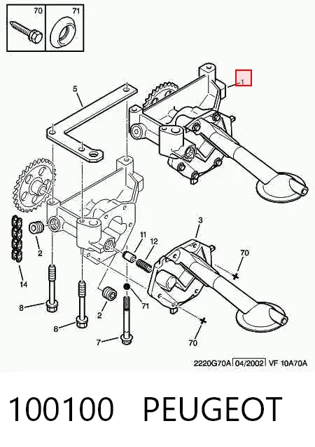 Купити Масляний насос Citroen Berlingo  M