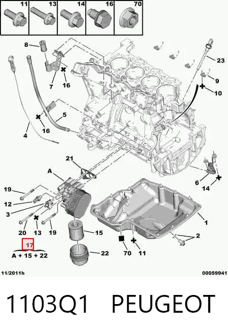 Корпус масляного фільтра Polcar 3248L83 ціна, від 30.07 USD