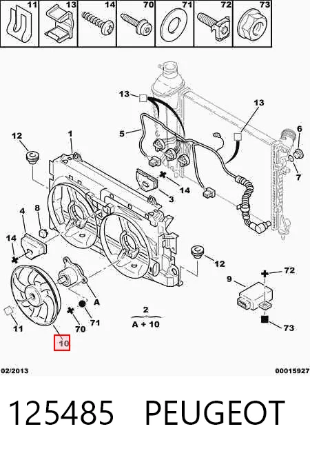 125485 Peugeot/Citroen