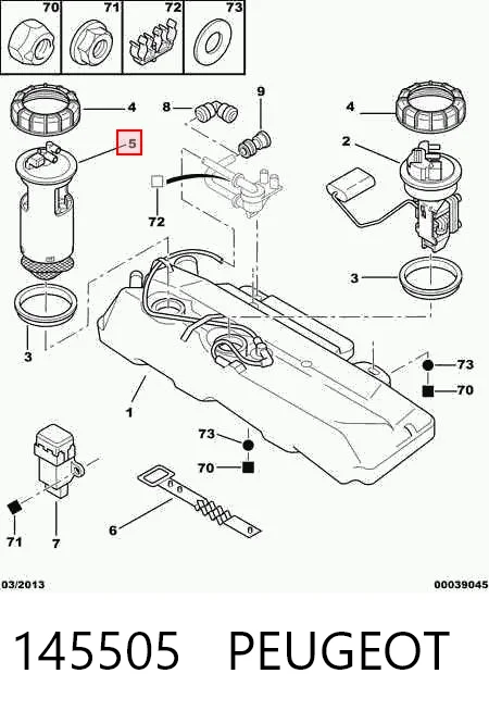 Паливний насос General Motors 96107921
