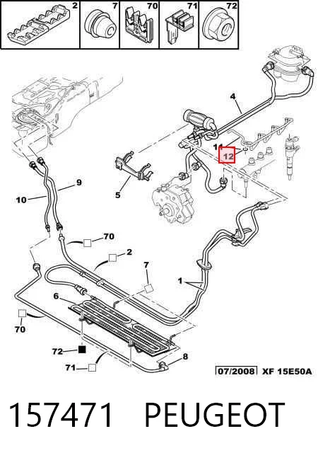 3108605 Stardiesel Кільце ущільнювача штуцера зворотного шланга форсунки