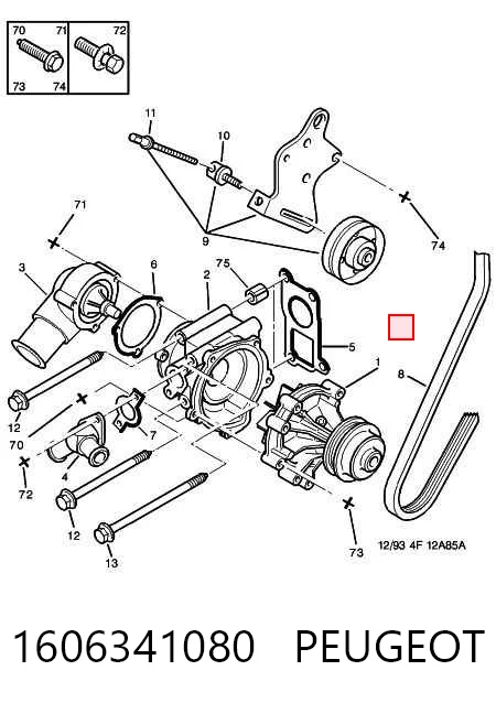 Клиновий ремінь Continental/Siemens 3PK880 ціна, від 3.92 USD