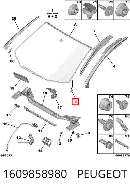 AB65283A XYG Автомобільне скло