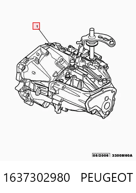 МКП в зборі Peugeot 306 хетчбек (7A) (1993 - 2001) ціна, від 104.74 USD
