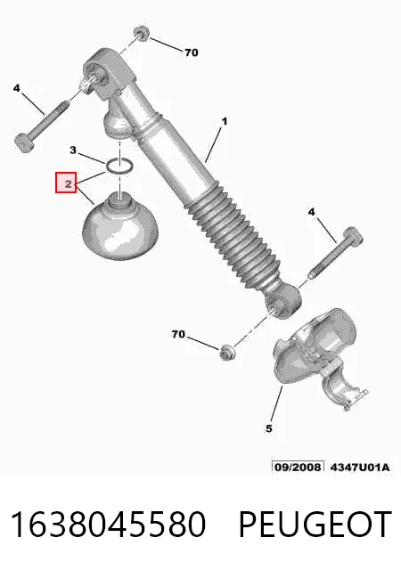 Гідроакумулятор системи амортизації, задній GKN-Spidan 63648 ціна, від 156.08 USD