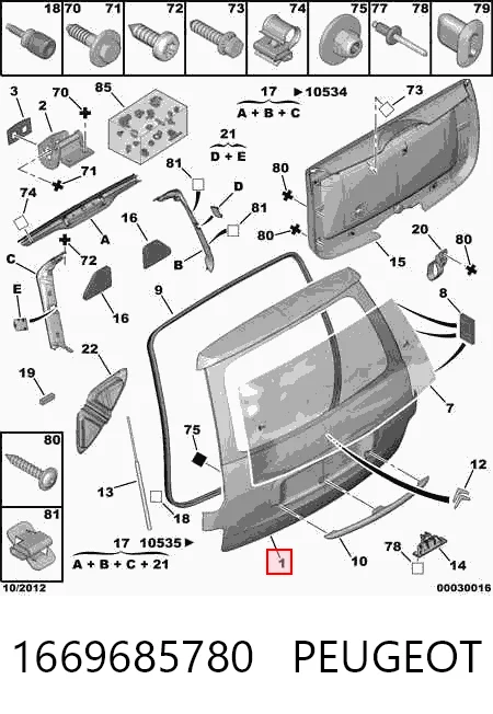 Треті двері на Citroen C8  EA, EB