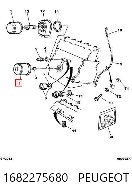 8671014015 Renault (RVI) Фільтр масла