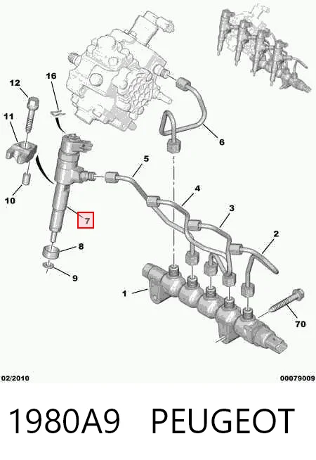 Паливні форсунки 986435085 Bosch