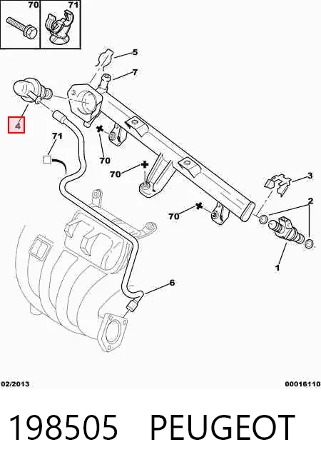 Регулятор тиску палива RPM36 Magneti Marelli