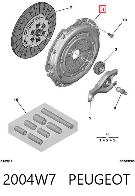 Корзина зчеплення 3082600517 Sachs