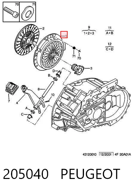 Зчеплення VA801689 Polcar
