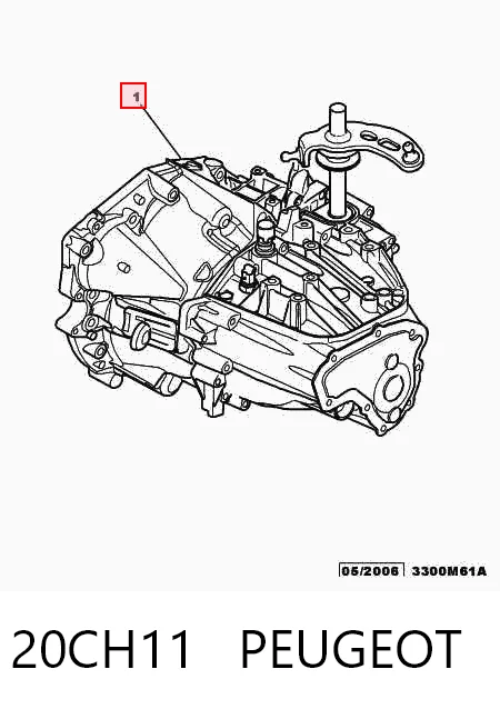 Купити Коробка передач Peugeot 306  7A