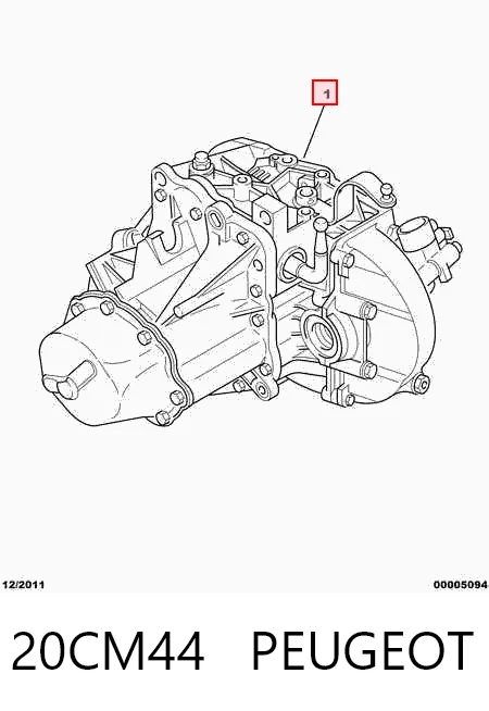 МКП в зборі Citroen Xsara хетчбек (N1) (1997 - 2005) ціна, від 100.79 USD