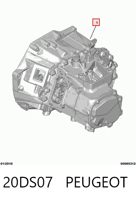 Коробка передач автомат Peugeot 308 I хетчбек (4A, 4C) (2007 - 2014) ціна, від 372.74 USD