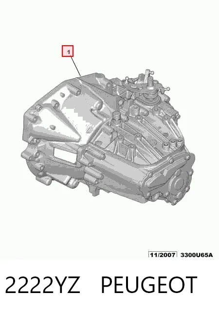 МКП в зборі Peugeot 607 седан (9D, 9U) (2000 - 2010) ціна, від 243.34 USD