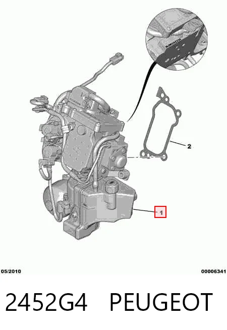 Механізм вибору передач / привід перемикання на Citroen C4 GRAND PICASSO I UA