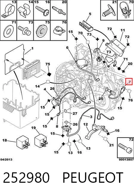 Купити 7700116377 Ferrari Датчик швидкості обертання валу АКПП