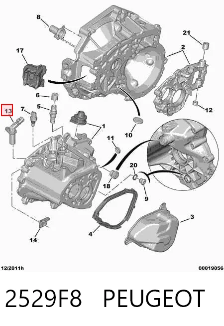 2529F8 Peugeot/Citroen