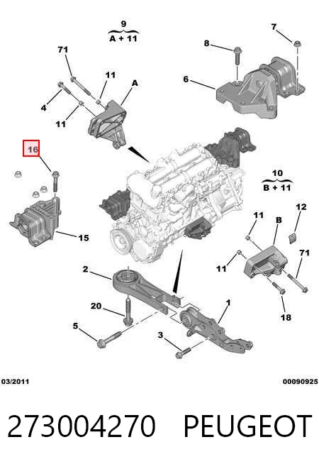  Блок АБС Peugeot 406 