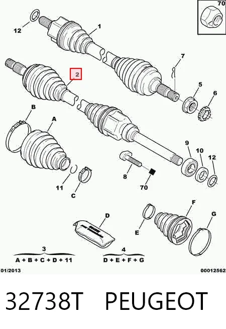 Піввісь передня, права Maxgear 490910 ціна, від 104.44 USD