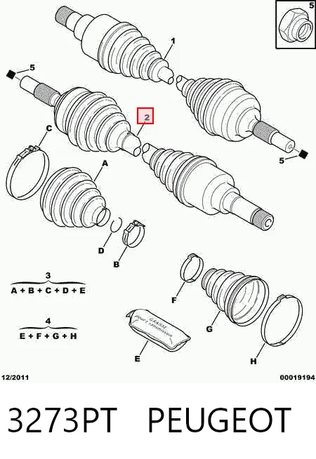 Привід правий BMW 3 