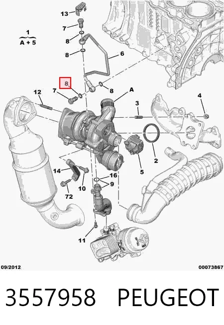830826 Opel Прокладка пробки піддону двигуна