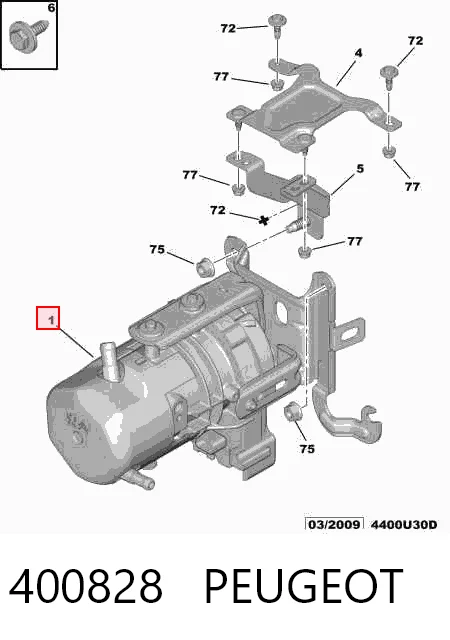 Насос ГУР G3057 Motorherz