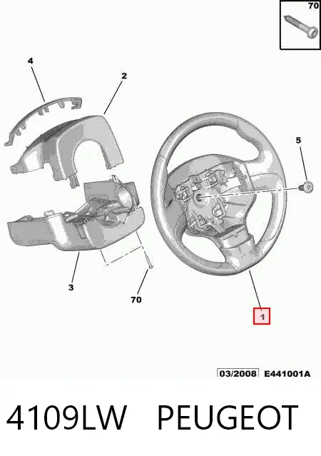 Рульове колесо на Citroen C3 Picasso SH