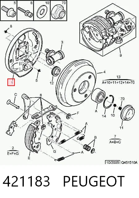 Задні гальмівні колодки 161411 Power Stop