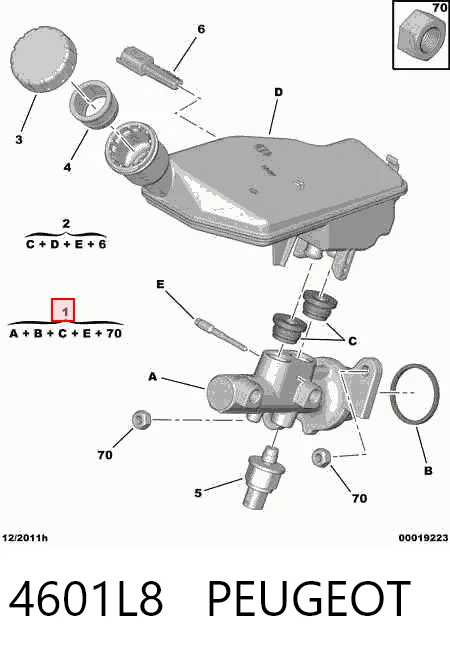 ГТЦ Citroen C3 I