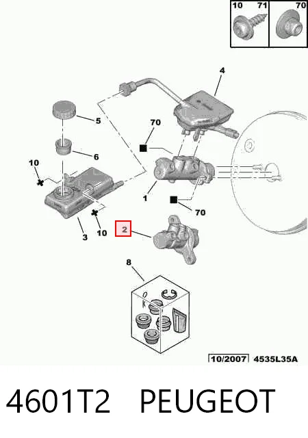 204123746 Bosch Циліндр гальмівний, головний