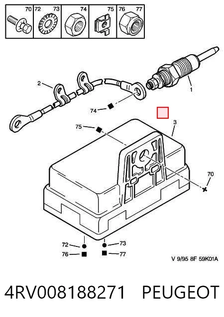 Реле управління Ford F6XZ10B304A ціна, від 40.32 USD