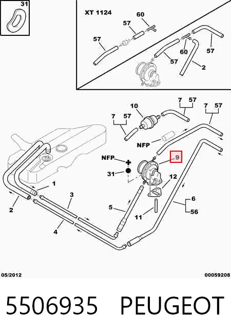 Купити 7701348117 Renault (RVI) Паливний насос, механічний