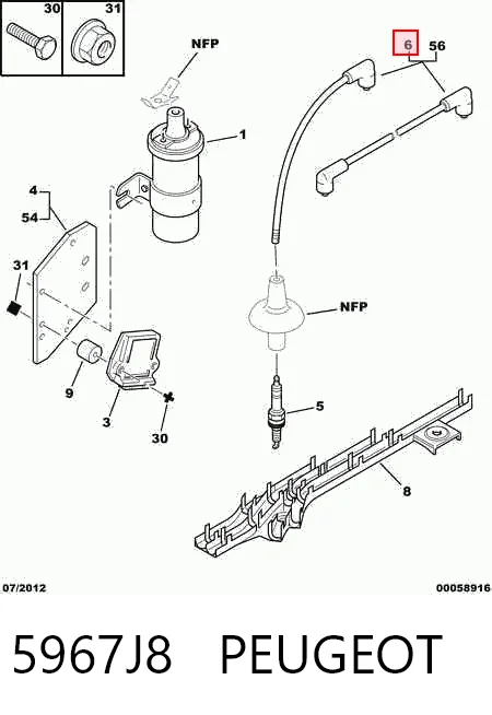 Високовольтні дроти 8150 Sentech