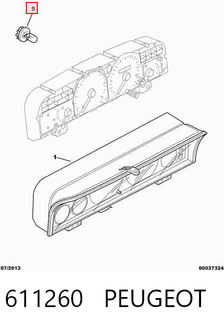 Лампочка PB512W12V Magneti Marelli