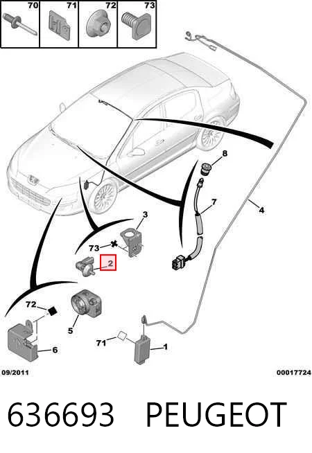 636693 Peugeot/Citroen 
